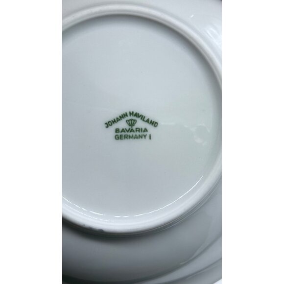 4 Johann Haviland Blue Garland Dessert/Fruit Bowls Bavaria Germany 5.25" in dia. - Picture 3 of 8